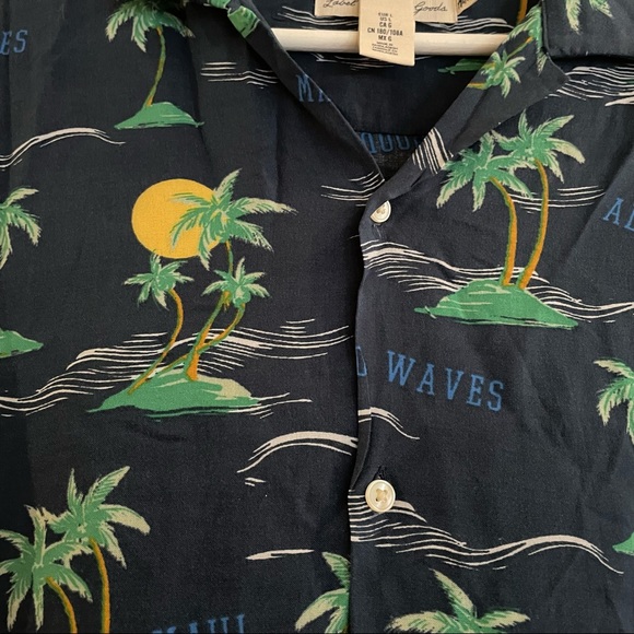 H&M Men's Hawaiian Shirt Size Large Aloha - Picture 4 of 7